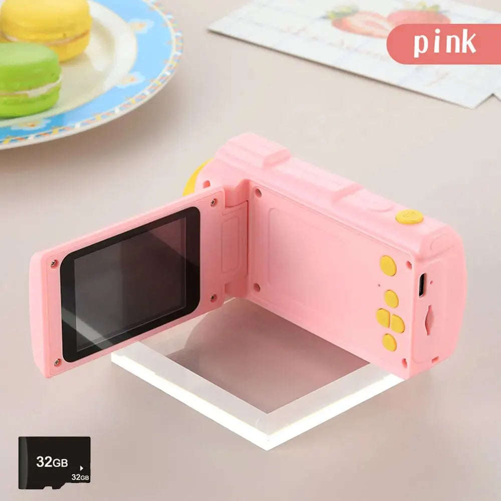 Kids Video Camcorder with 1080P, 20MP High Resolution, Portable Mini Digital Camera, 2.4-Inch Large Display Screen, Birthday Gift