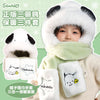 Sanrio Kuromi Kids’ 3-in-1 Winter Set – Plush Hat, Scarf & Gloves for Boys & Girls, Kawaii & Warm