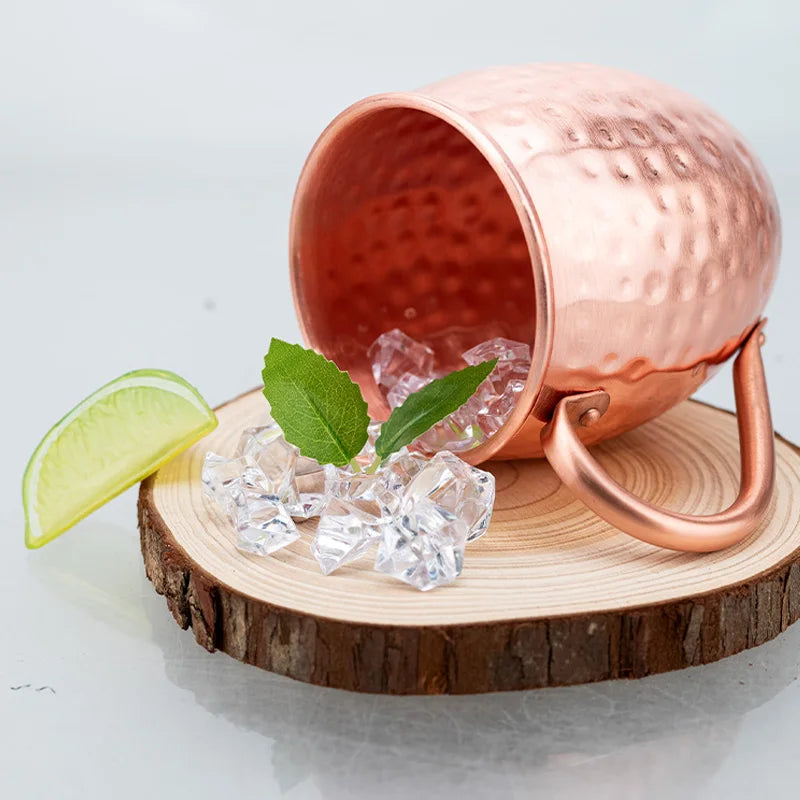 100% Solid Copper Moscow Mule Mug – 350 ml (12 fl oz) Pure Copper Beer & Cocktail Cup