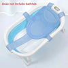 Newborn & Infant Bath Pillow – Anti-Slip Soft Bath Seat Cushion, Foldable Bathtub Support Mat