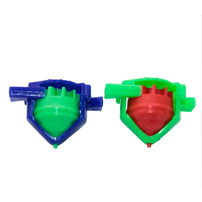 1/2/5PCS Colorful Spinning Top – Plastic Gyroscope with Whistle, Pressure Gyro Classic Toy for Kids, Children's Gift