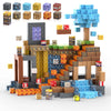 100PCS Magnetic Blocks Mine World Construction Set for Kids 3+