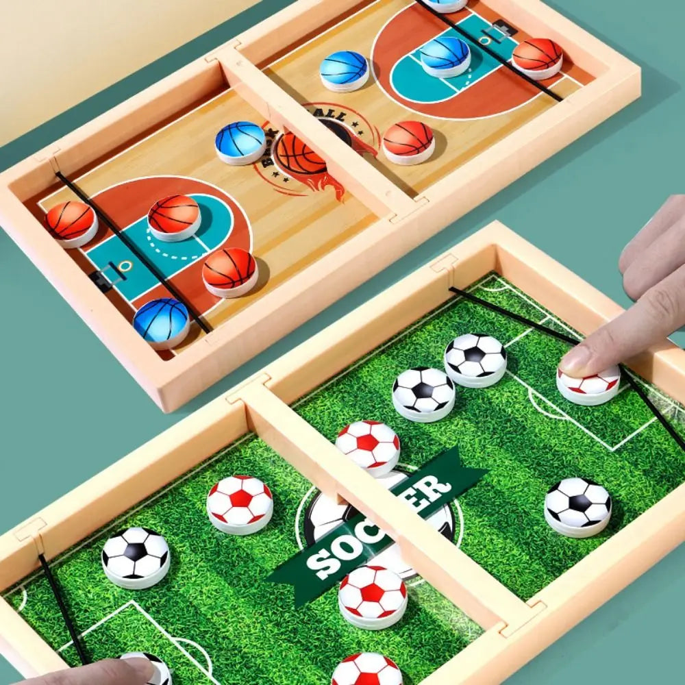 Sling Chess Table Desktop Hockey Game Plastic Fast Sling Game Fun Parent-Child Interactive Board Game