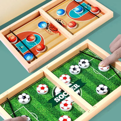 Sling Chess Table Desktop Hockey Game Plastic Fast Sling Game Fun Parent-Child Interactive Board Game