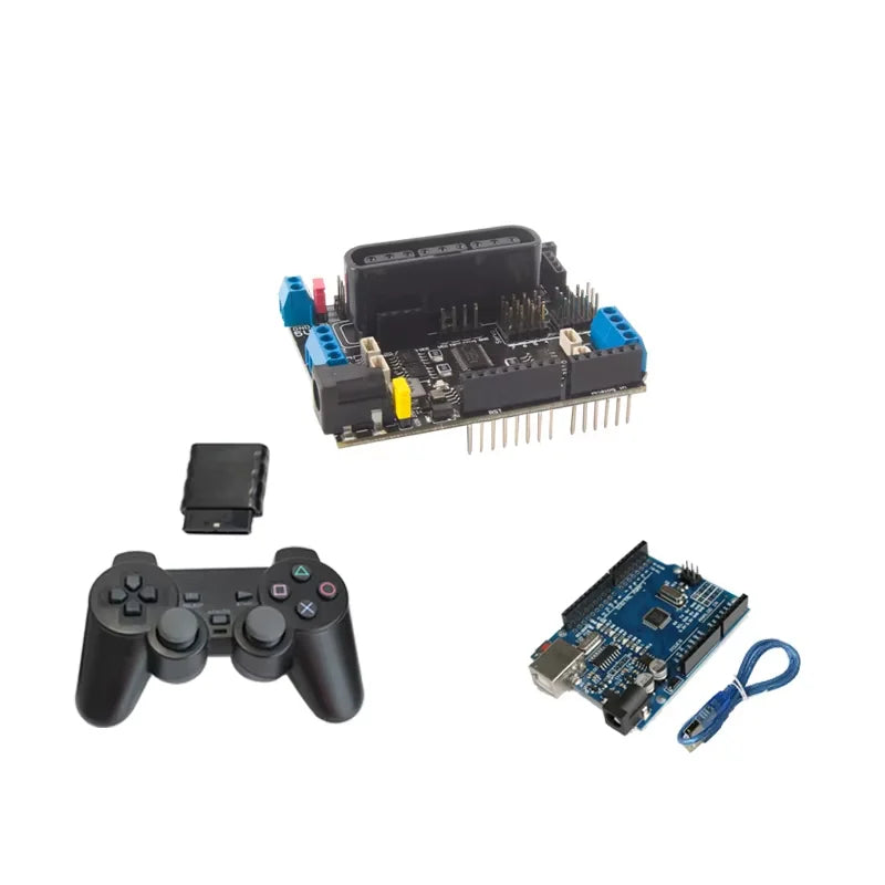 360° 6 DOF Robot Metal Alloy Mechanical Arm Claw Kit MG996R for Arduino, Robotics Educational Kit, PS2 Programmable Toy