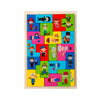 Montessori Wooden Animal & Transportation Puzzle — Russian Stacking Blocks Toy for Kids Ages 3+
