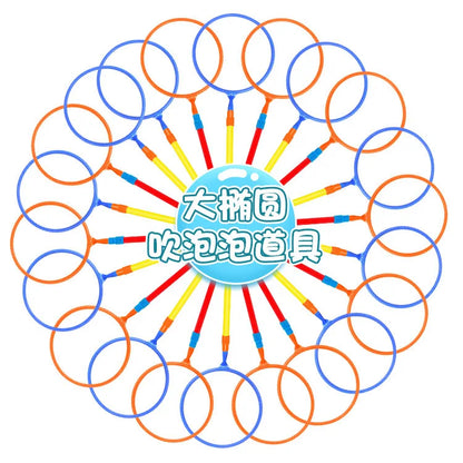 Giant Round Bubble Wand – Large Bubble Maker Toy for Kids & Adults | Outdoor Garden Bubble Blower