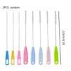 C9GB 2pcs Practical Baby Nipple & Milk Bottle Nylon Cleaner – Nipple Brush & Washing Brush for Cups & Bottles