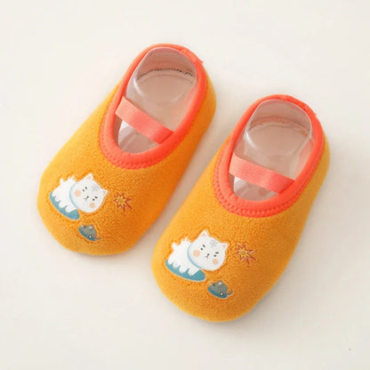 Baby Socks Shoes Infant Color Matching Cute Kids Boys Shoes Soft Soled Child Floor Sneaker Toddler Girls First Walkers