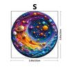 Wooden Space Planet Jigsaw Puzzle — Irregular Shape Family Game Gift for Adults & Kids