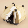 Medieval Building Blocks Playset - Viking Warriors Camp, Pirate Ship & Castle Wall (Compatible with Major Brick Brands)
