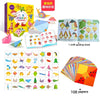 Origami Paper Kit – 30 & 108 Sheets Folding Set with Guide Book for Beginners | DIY Paper Crafts Gifts