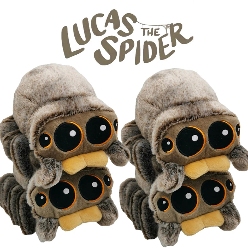 Black Spider Plush Toy – Lucas Simulated Pillow