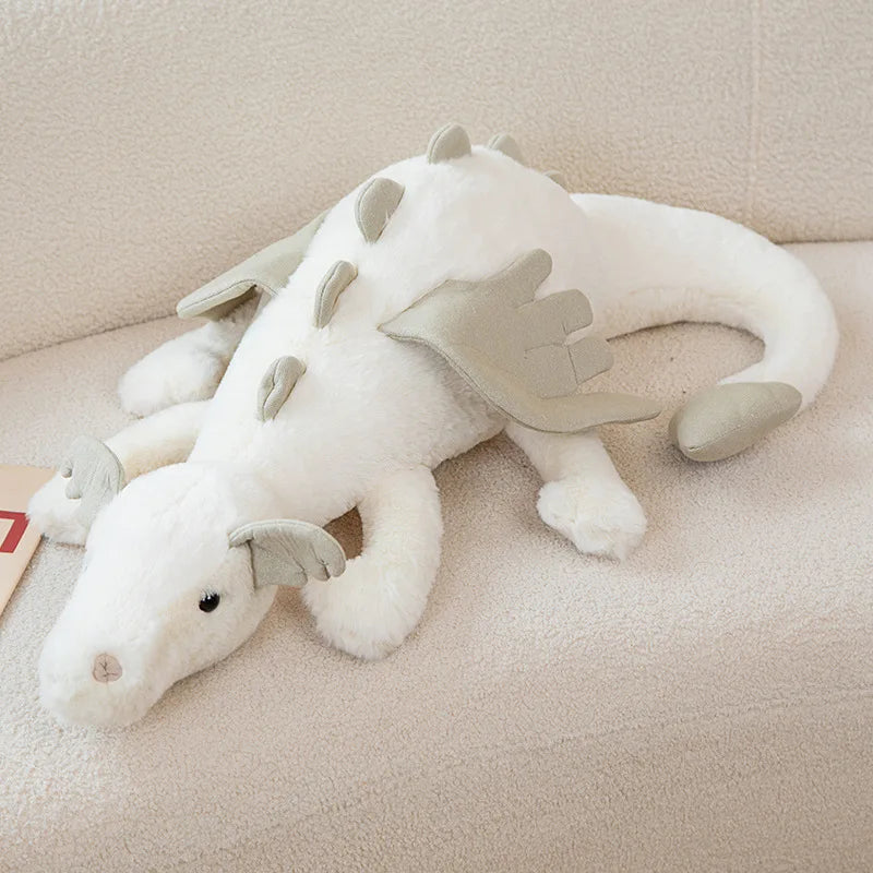Flying Dragon Plush Toy 30–90cm (11.8–35.4 Inches) Blue Green White Pink