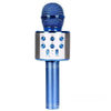 Wireless Bluetooth Karaoke Microphone Speaker 5-in-1 Handheld Rechargeable Mic for Home Party Singing and Meetings