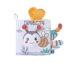 Soft 3D Baby Cloth Book – High Contrast Touch-and-Feel Montessori Sensory Toy for Infants and Toddlers