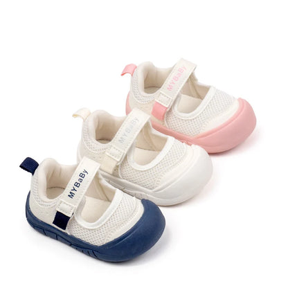 Spring and Autumn Baby Girl and Boy Anti-Slip Sole Breathable High-Quality Hardwearing Comfortable Baby Shoes for 1-3 Years Old