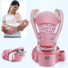 Ergonomic Newborn & Infant Hipseat Baby Carrier Sling — Front & Back Facing Travel Kangaroo Wrap