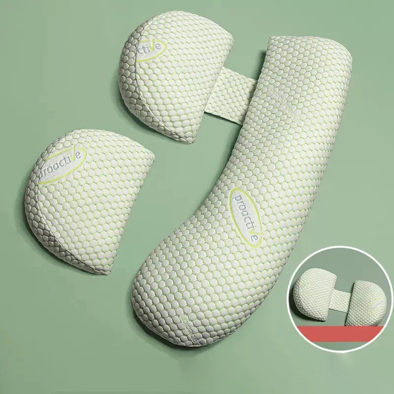 Pregnancy Pillow Soft U-Shaped Lumbar Cushion for Side Sleepers, Maternity Tummy Pillow, Pregnancy Support Pad