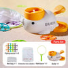 Flying Disc Shooter Duck Saucer Outdoor Yard Shooting and Catching Training Toy for Kids