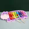 Montessori Wooden 8-Tone Multicolor Xylophone – Wooden Musical Instrument Toy for Babies and Kids, Promoting Early Learning, Motor Skills, and Cognitive Development through Puzzles and Music Play.