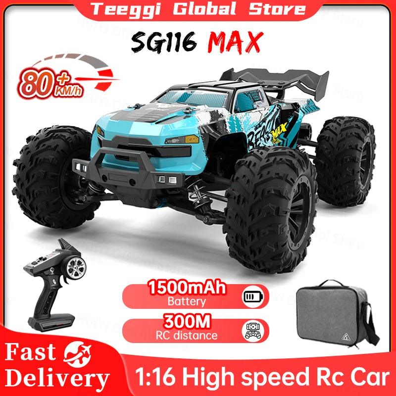 ZLL SG116 MAX/PRO 1:16 High-Speed Drift RC Car with Brushless Motor 4WD