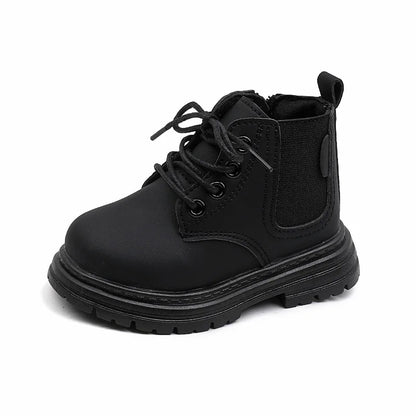 Baby Toddler Mesh Ankle Boots – Soft Bottom, Non-Slip Autumn Winter Shoes
