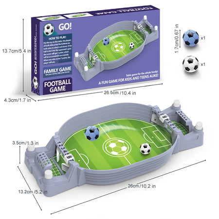 Table Football Board Game – Portable Soccer Game for Family Parties, Indoor Fun, and Kids Gifts