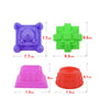 Ultra-Light Clay Space Sand Mold Set with Castle, Animal, and Marine Shapes for Children’s DIY Play