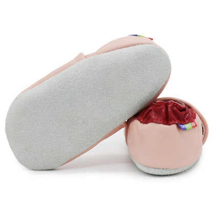 Carozoo Baby Shoes – Leather Children Slippers, Prewalker First Walking Shoes for Newborn Boys & Girls