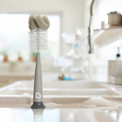 Sponge Bottle Brush, Modern Design, Exclusive Cleaning Brush for Bottles
