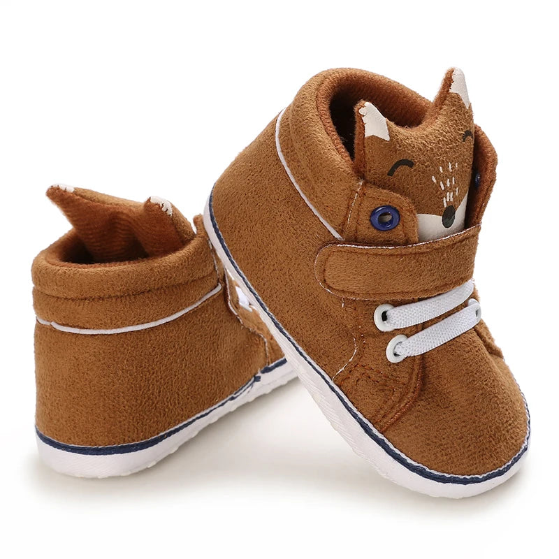 Spring and Autumn Women's Baby Casual Sports Shoes Soft Sole Anti-Slip Indoor and Outdoor First Step Walking Shoes