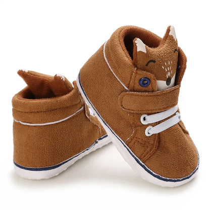 Spring and Autumn Women's Baby Casual Sports Shoes Soft Sole Anti-Slip Indoor and Outdoor First Step Walking Shoes