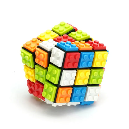 [Picube] FanXin Building Blocks Cube Puzzle, Speed Toys Magic Cube, Intelligence Assembled Educational Toy for Children Gift