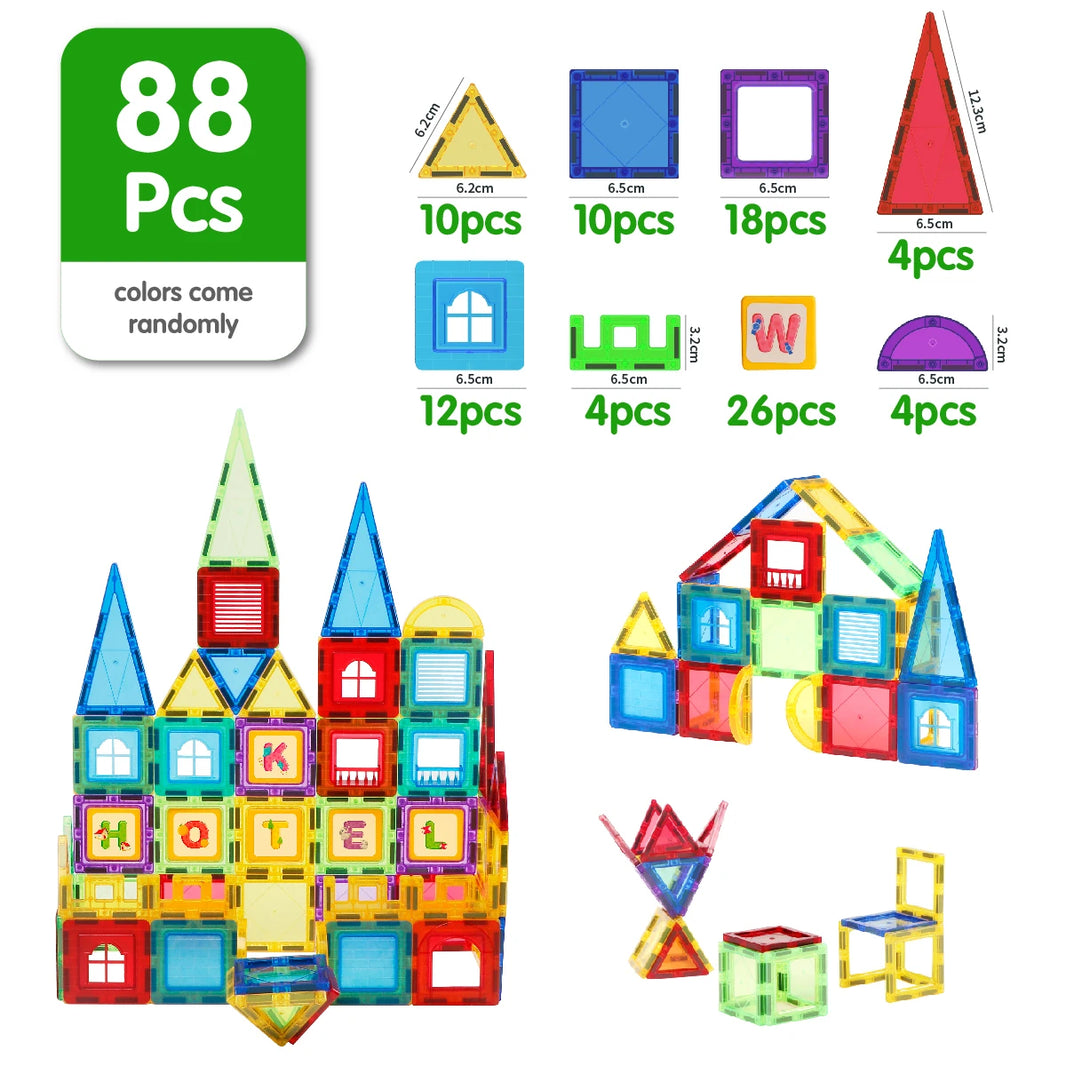 Magplayer Magnetic Building Blocks Construction Set