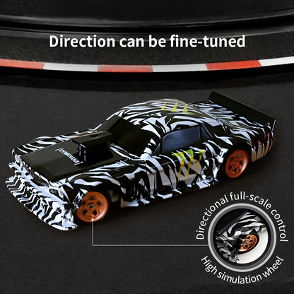 Upgraded Gyro 1/43 RC Drifting Car with 4WD and 2.4G Remote Control