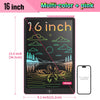 16-Inch LCD Writing Tablet – Large Electronic Drawing Board with Vibrant Colors, Erasable Screen, Perfect Educational Toy for Kids
