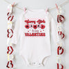 “Mommy and Daddy’s Little Valentine” – Cute Baby Romper, Newborn Long Sleeve Bodysuit, Valentine’s Day Toddler Jumpsuit