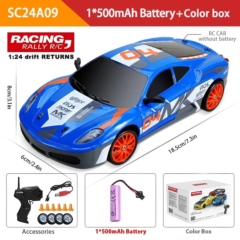2.4G Remote Control Car with Four-Wheel Drive and High-Speed Drifting