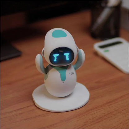 Eilik Smart Robot Pet Toy with AI Emotional Intelligence, Touch Interactive Desktop Companion for Children and Adults