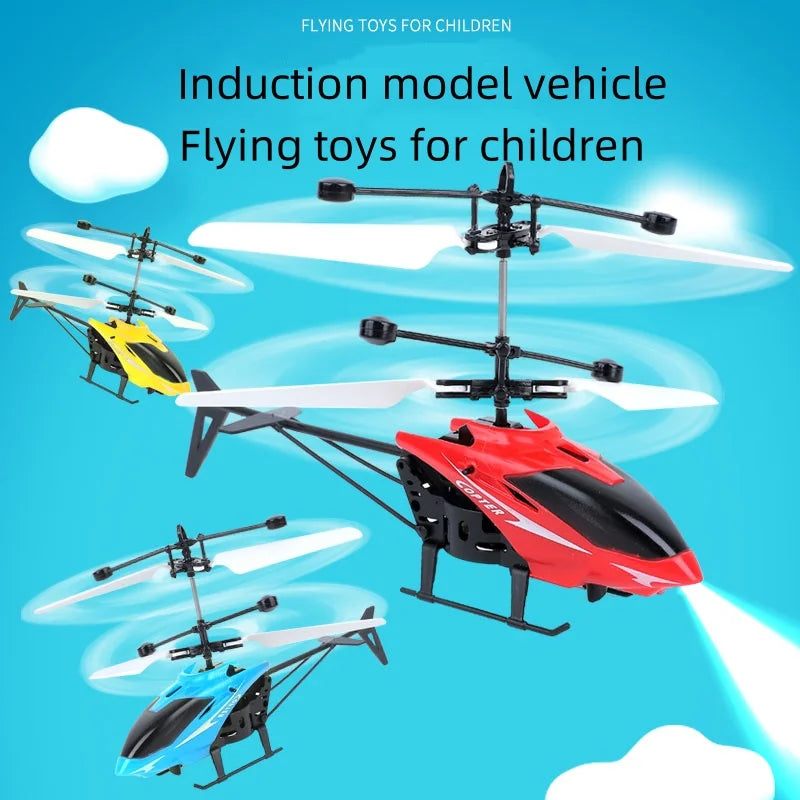 Rechargeable Mini RC Drone – Fall-Resistant Remote Control Helicopter Toy for Kids