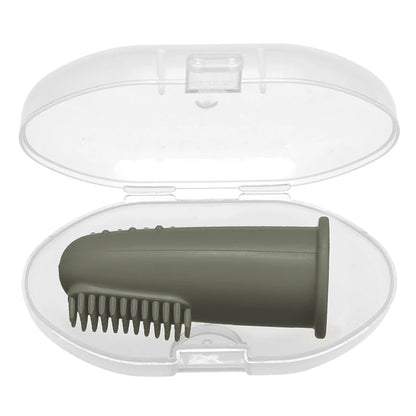 Baby Soft Finger Toothbrush - BPA-Free Food Grade Silicone Infant Oral Care Brush