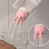 2pcs Funny Milk Bottle Stoppers - Silicone Cow Udder Pourer Lids