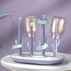 Cute Baby Bottle Drying Rack – Solid Color Feeding Bottle Drain Rack & Holder