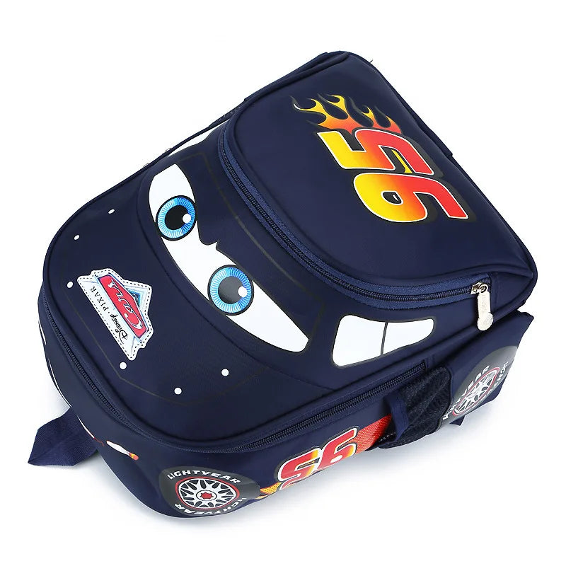 Disney Car Children's Backpack – Safety Kindergarten Bag for Boys, Primary School Backpack for 3-6 Years Old - Kidzy Market