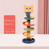 Montessori Rolling Ball Tower – Stacking Track Educational Toy for Babies Ages 1–3