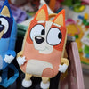 Bluey Children’s Plush Backpack – Cartoon Family Schoolbag for Picnic and Travel Gifts