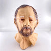 Realistic Full-Head Latex Celebrity Mask for Adult Men – Halloween Costume Accessory