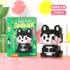 Adults Animals Micro Particle Building Blocks – Dog and Cat Mini Bricks Toy for Kids Ages 6 to 12