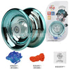 Professional Aluminum Metal Yoyo - Beginner-Friendly Yo-Yo for Kids and Adults with Accessories